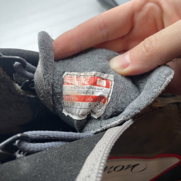 Salomon Slam 5 TR Nordic Cross Country Ski Boots Women’s Size US 9 - Gray - Picture 16 of 16